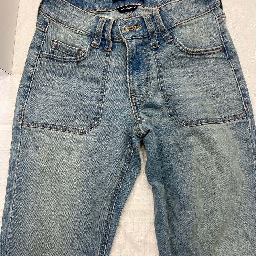 Aeropostale Women’s Denim Low Rise Flare Jeans Size 2